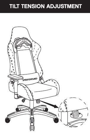 Sprayground FIRE CAMO GAMING CHAIR - SUPER RARE
