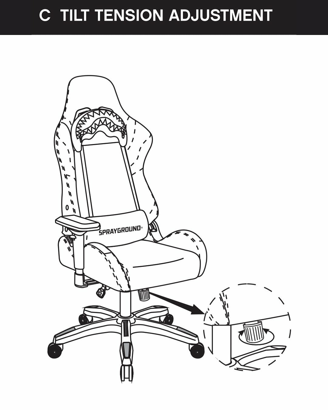 Sprayground SG OG GAMING CHAIR