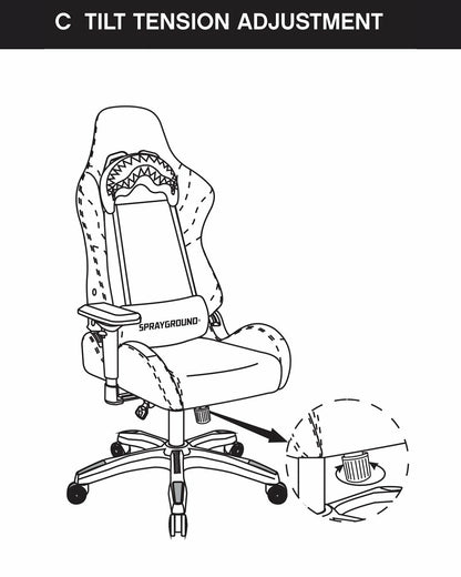 Sprayground SG OG GAMING CHAIR