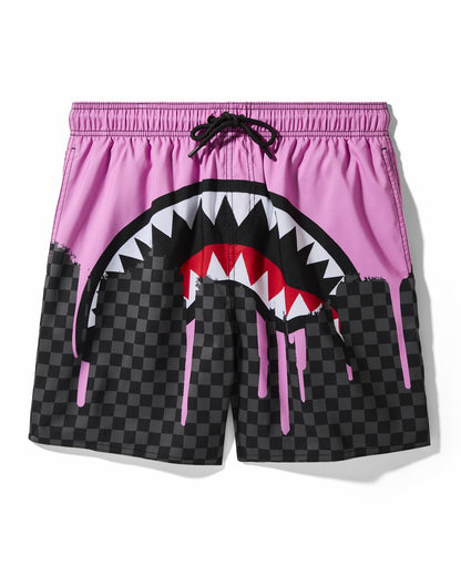 Sprayground OCEAN DRIP CHECK SWIM SHORT