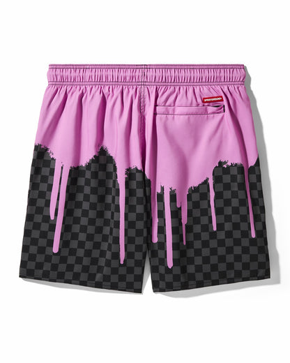 Sprayground OCEAN DRIP CHECK SWIM SHORT