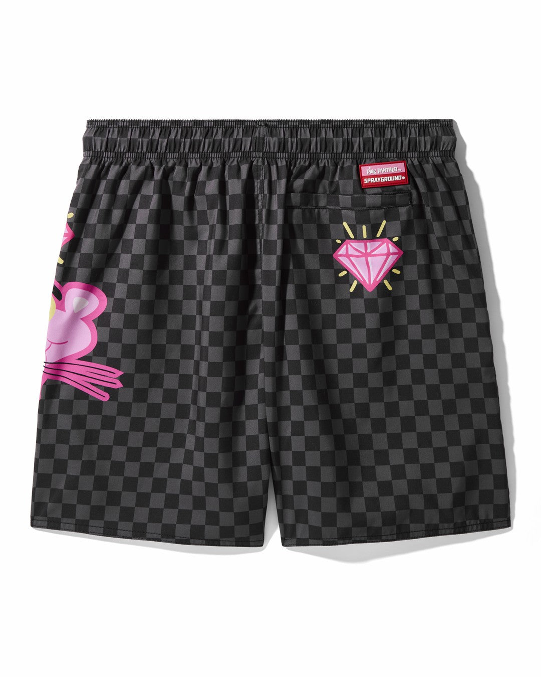 Sprayground PINK PANTHER DIAMOND SHARK SWIM SHORTS
