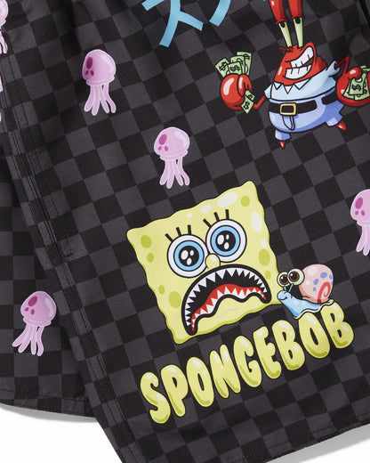 Sprayground SPONGEBOB TOKYO BUBBLE SWIM SHORTS