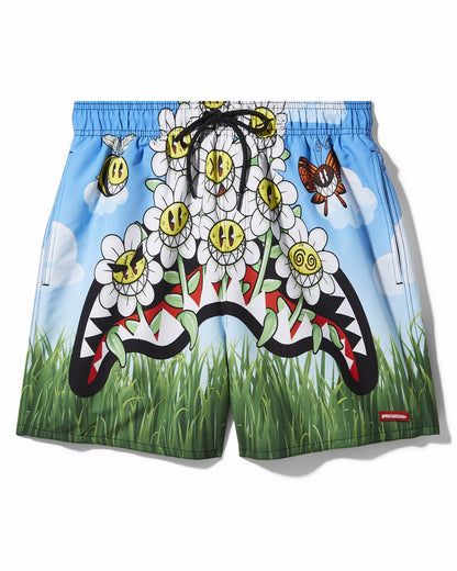 Sprayground CRAZY DAISIES SWIM SHORTS
