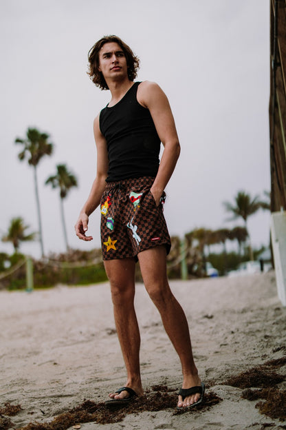 Sprayground LET'S MAKE SOME NOISE SWIM SHORTS