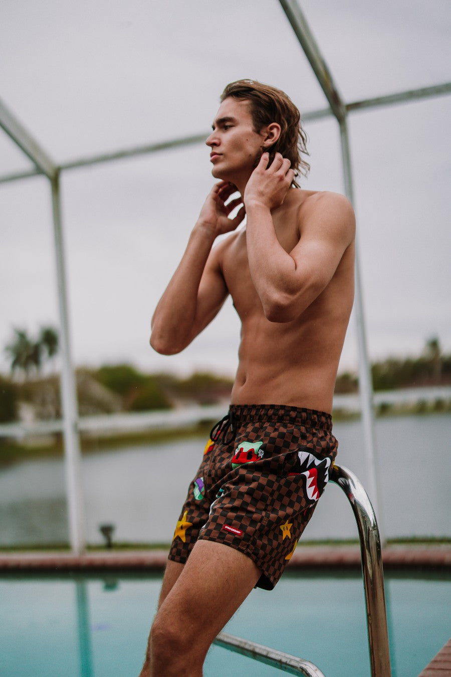 Sprayground LET'S MAKE SOME NOISE SWIM SHORTS