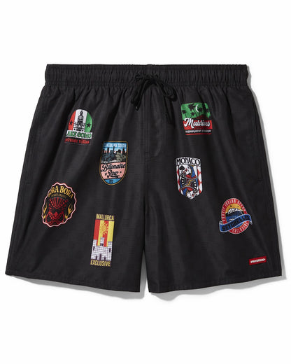 Sprayground GLOBAL MOGUL BILLIONAIRE SWIM SHORTS