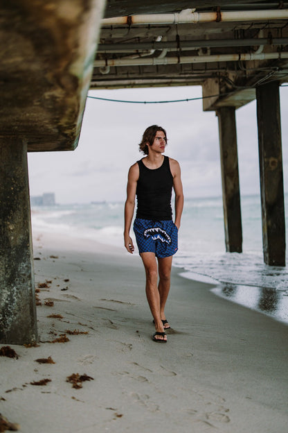 Sprayground MIDNIGHT MAGIC SHARKS IN PARIS SWIM SHORTS