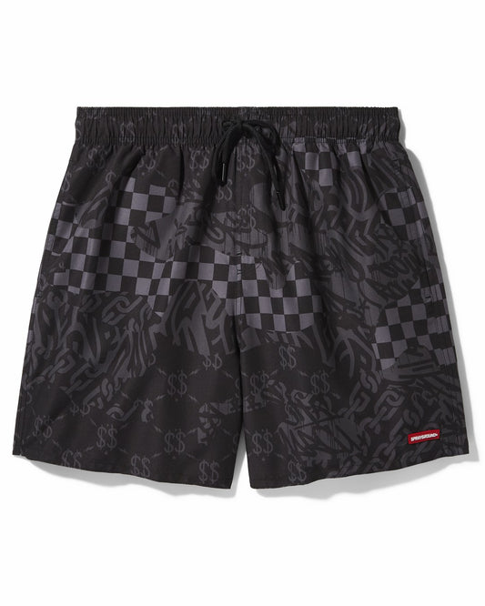 Sprayground 3AM CHECK SWIM SHORTS