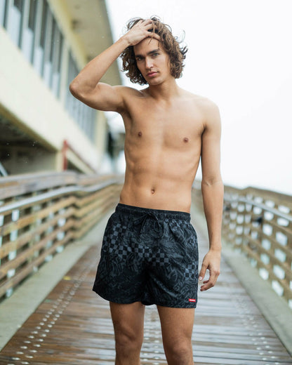 Sprayground 3AM CHECK SWIM SHORTS