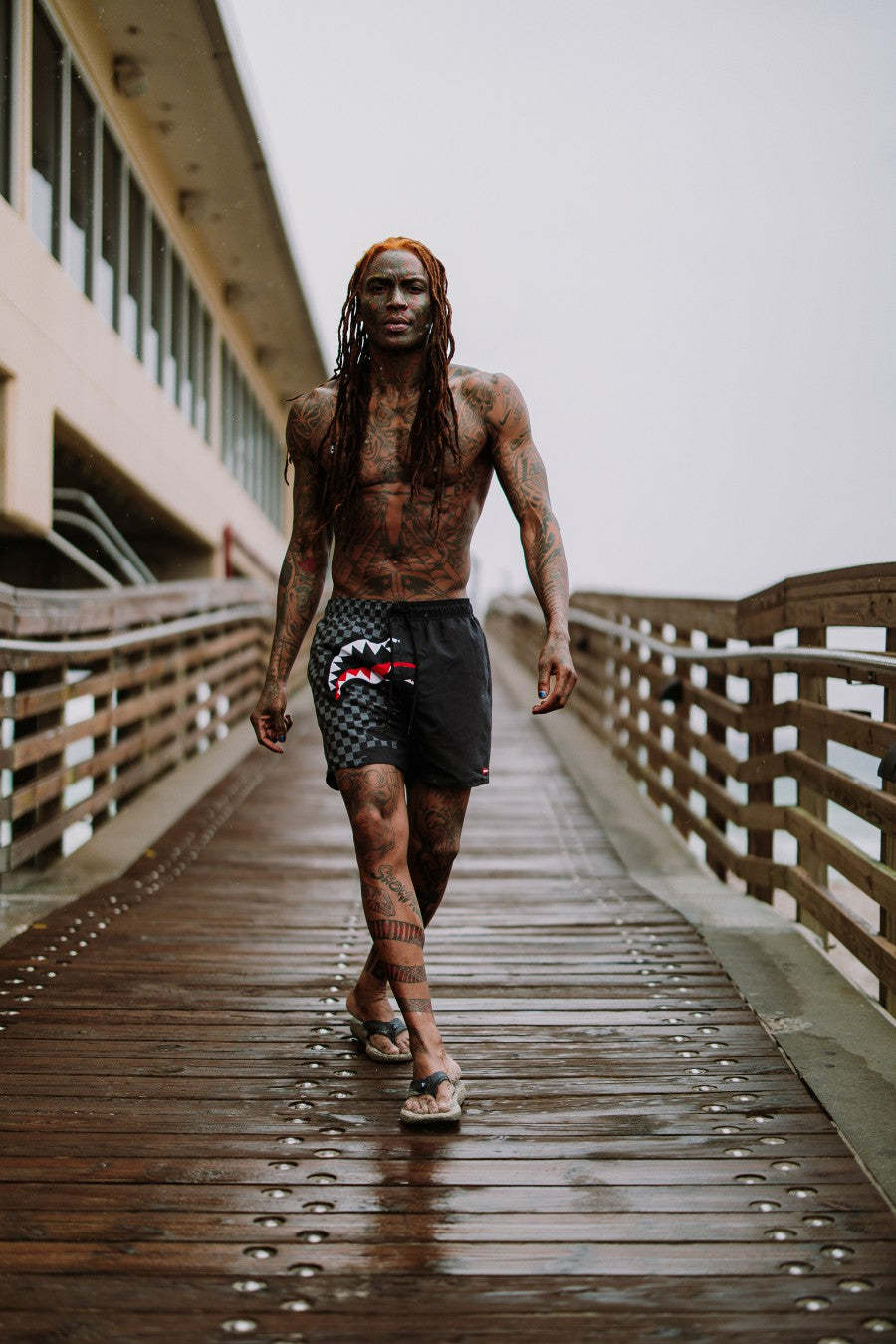 Sprayground SPEED SHARK SIDE SWIPE SWIM SHORTS