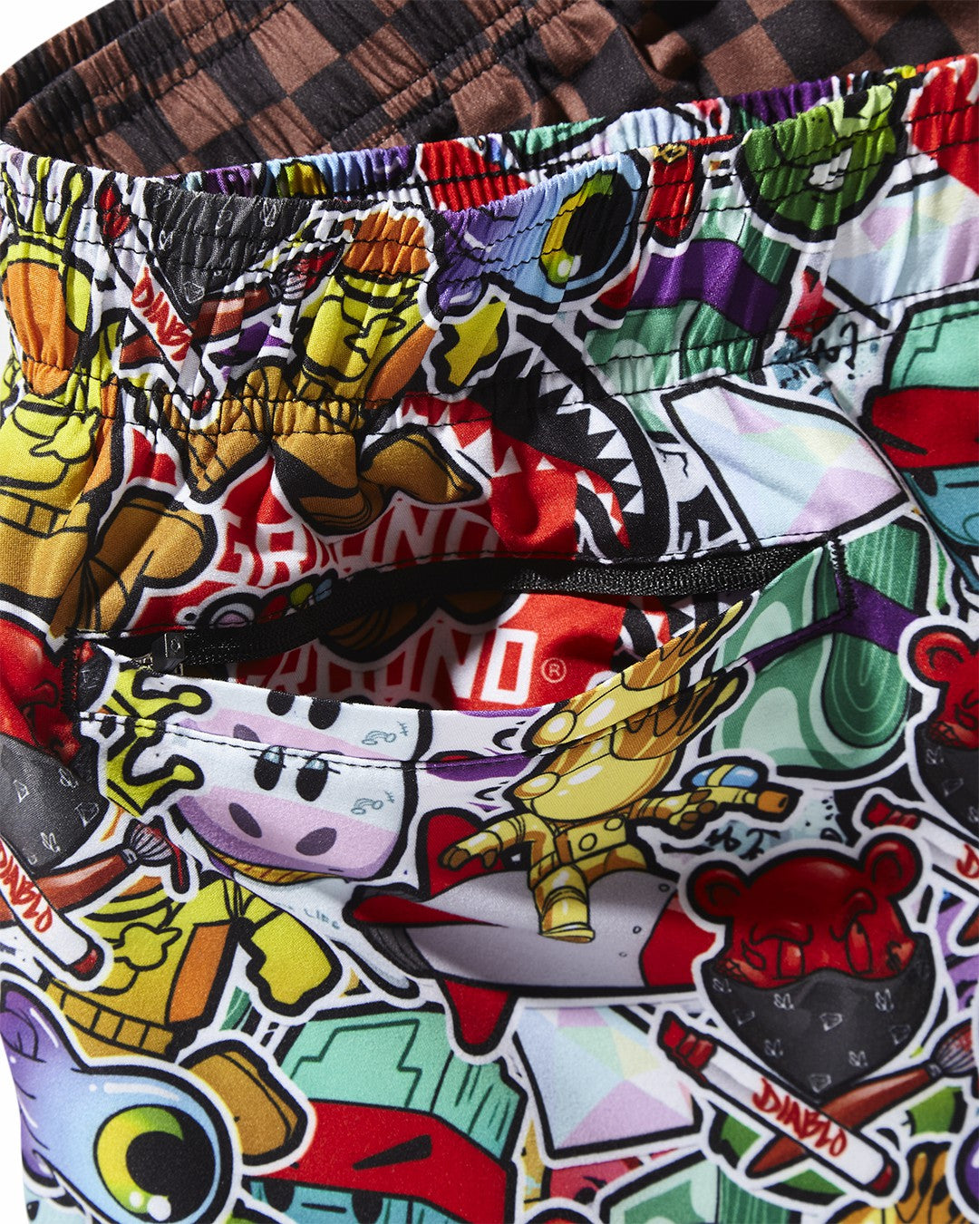 Sprayground STICKER CREW SWIM SHORTS