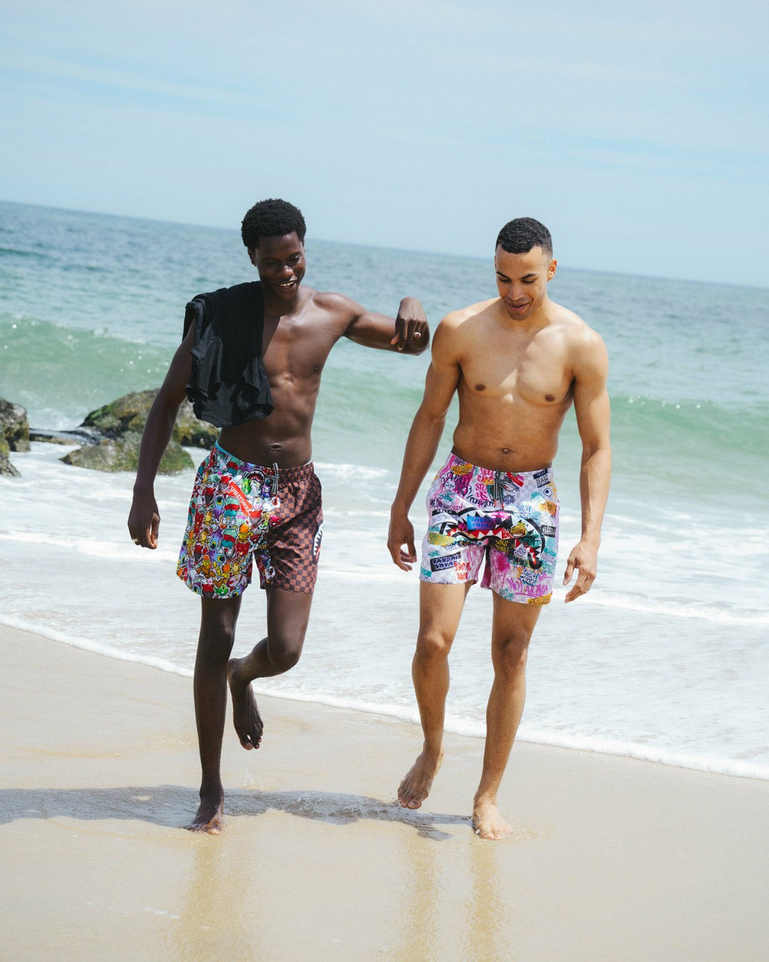 Sprayground STICKER CREW SWIM SHORTS