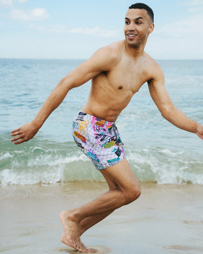 Sprayground CREATE ANOTHER DAY SWIM SHORTS
