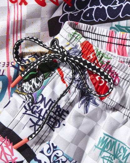 Sprayground CREATE ANOTHER DAY SWIM SHORTS