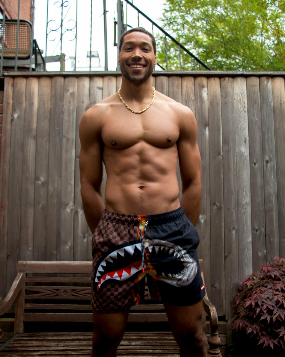 Sprayground SHARKS IN PARIS UNSTOPPABLE SWIM TRUNKS
