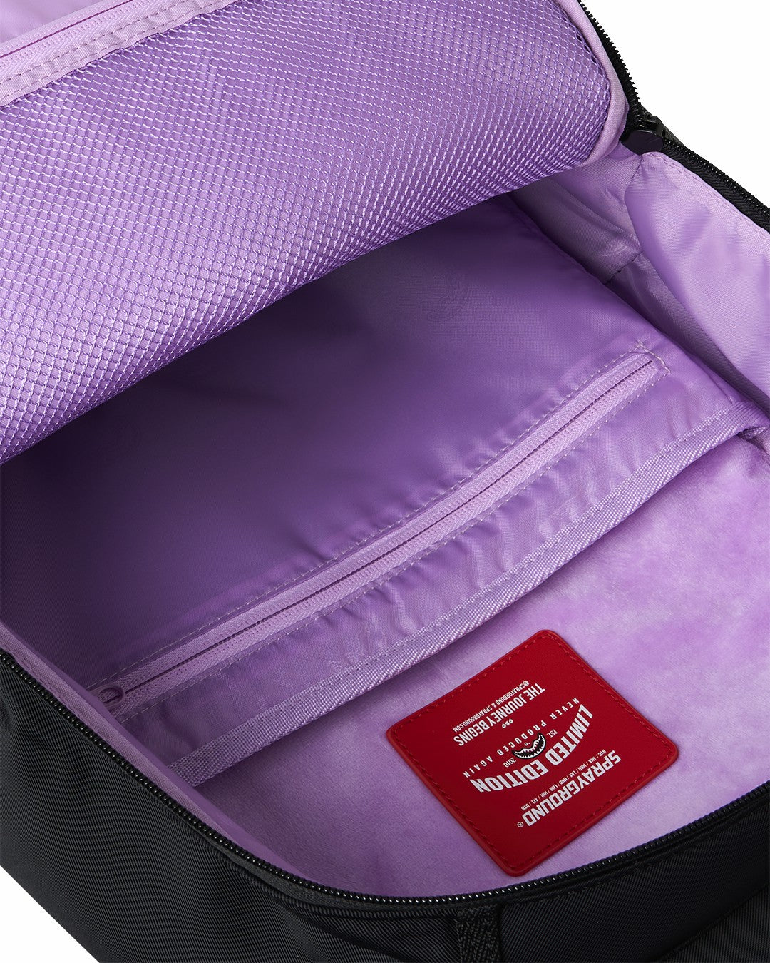 Sprayground SHARK CENTRAL PASSPORT (PURPLE) BACKPACK