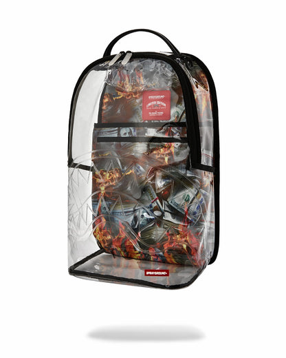 Sprayground STAY UP - CLEAR BACKPACK