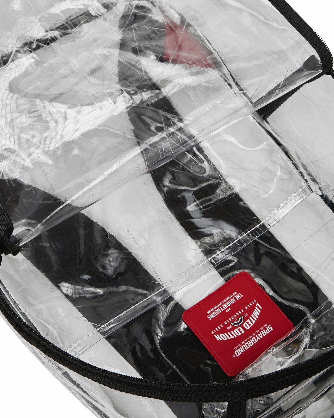 Sprayground FULLY CLEAR EMBOSSED BOSS BACKPACK
