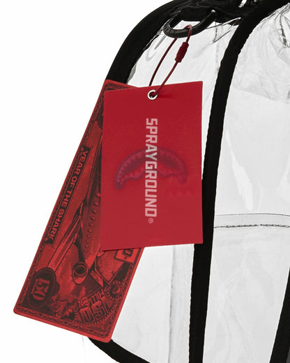 Sprayground FULLY CLEAR EMBOSSED BOSS BACKPACK