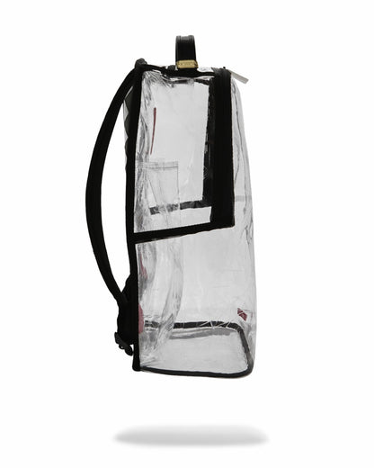 Sprayground FULLY CLEAR EMBOSSED BOSS BACKPACK