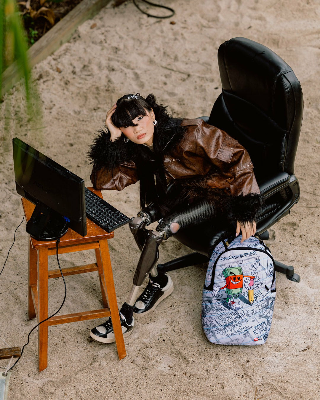 Sprayground MONEY BOY SCHEMATICS BACKPACK