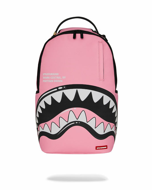 Sprayground SHARK CENTRAL BUBBLE SHARK (PINK) BACKPACK