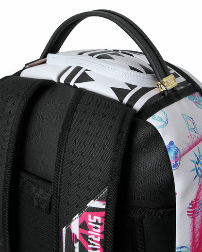 Sprayground STENCIL PENCIL CONTINENTAL BACKPACK