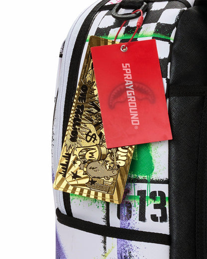 Sprayground STENCIL PENCIL CONTINENTAL BACKPACK