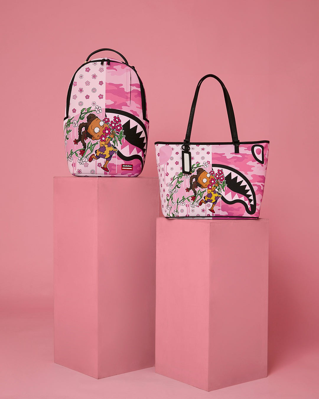 Sprayground SUSIE RUGRATS FLOWERS BUNDLE (2 PCS)