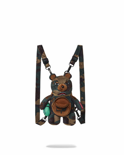 Sprayground BEARCUB BACKPACK - CAMOCHECK MONEYBEAR