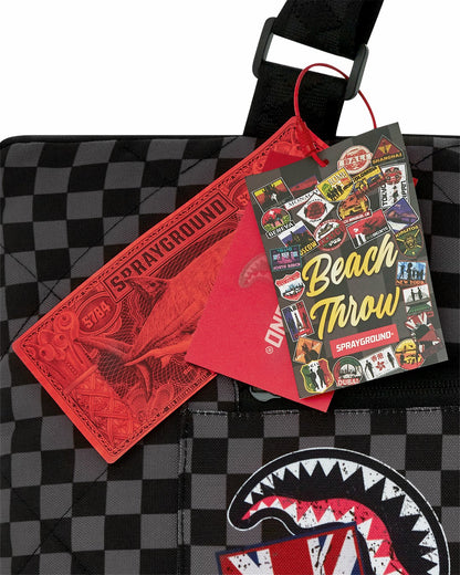 Sprayground GLOBAL MOGUL UNLIMITED MILES PACKABLE BEACH MAT BLANKET WATER RESISTAN