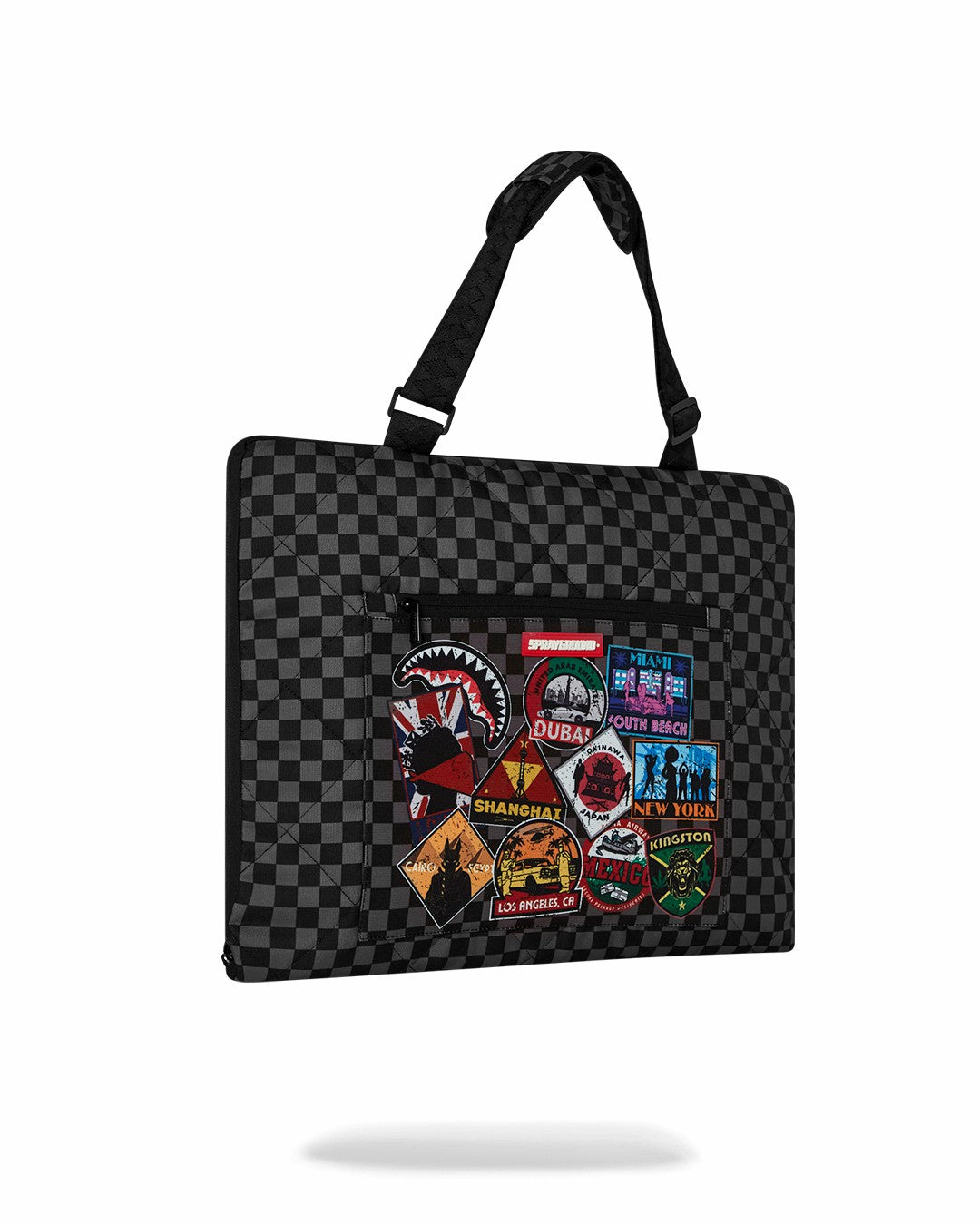 Sprayground GLOBAL MOGUL UNLIMITED MILES PACKABLE BEACH MAT BLANKET WATER RESISTAN