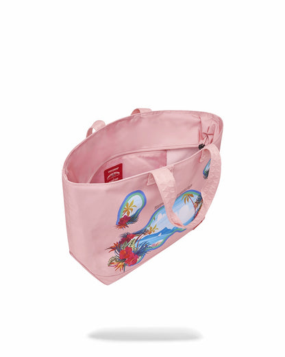Sprayground BORA BORA SHARK ISLAND VILLA BEACH TOTE