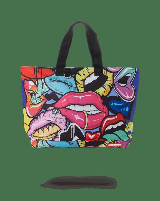 Sprayground LIP SERVICE BEACH TOTE