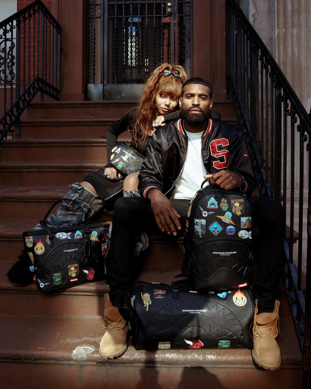 Sprayground THE JOURNEY BEGINS SAVVY CROSSBODY