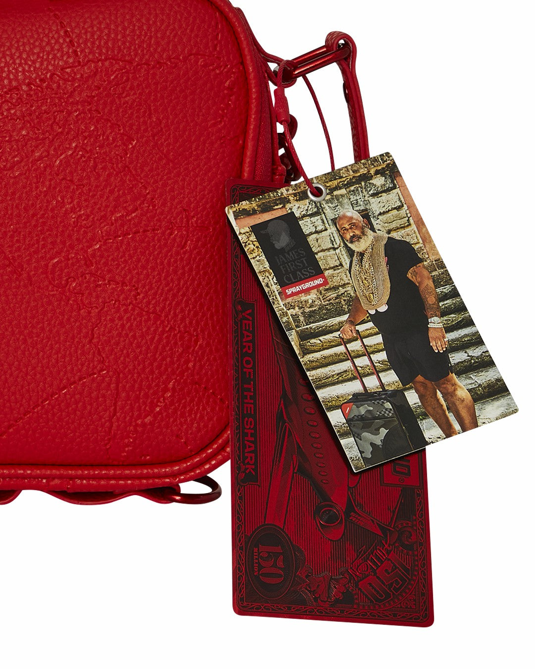 Sprayground JAMES FIRST CLASS RUBY RED CROSSBODY