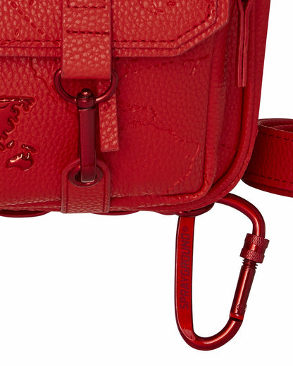 Sprayground JAMES FIRST CLASS RUBY RED CROSSBODY