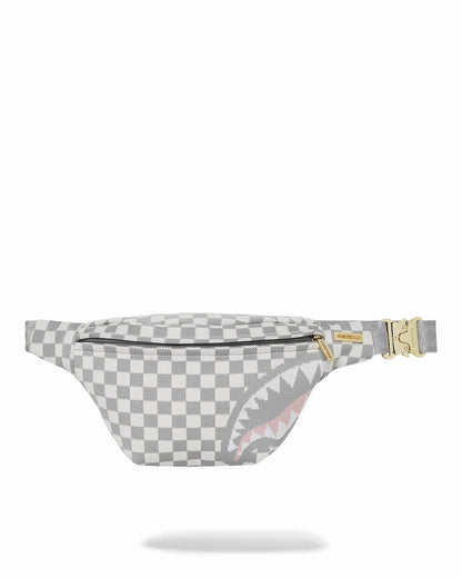 Sprayground KNIT SHARKS IN PARIS IN CREAM SAVVY CROSSBODY