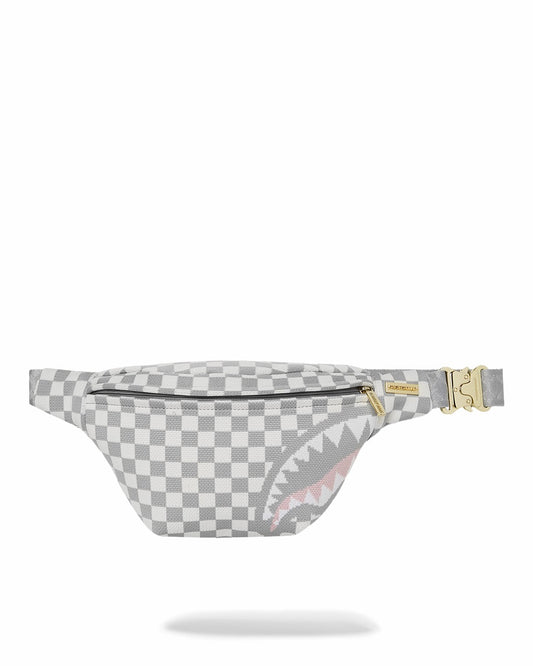 Sprayground KNIT SHARKS IN PARIS IN CREAM SAVVY CROSSBODY