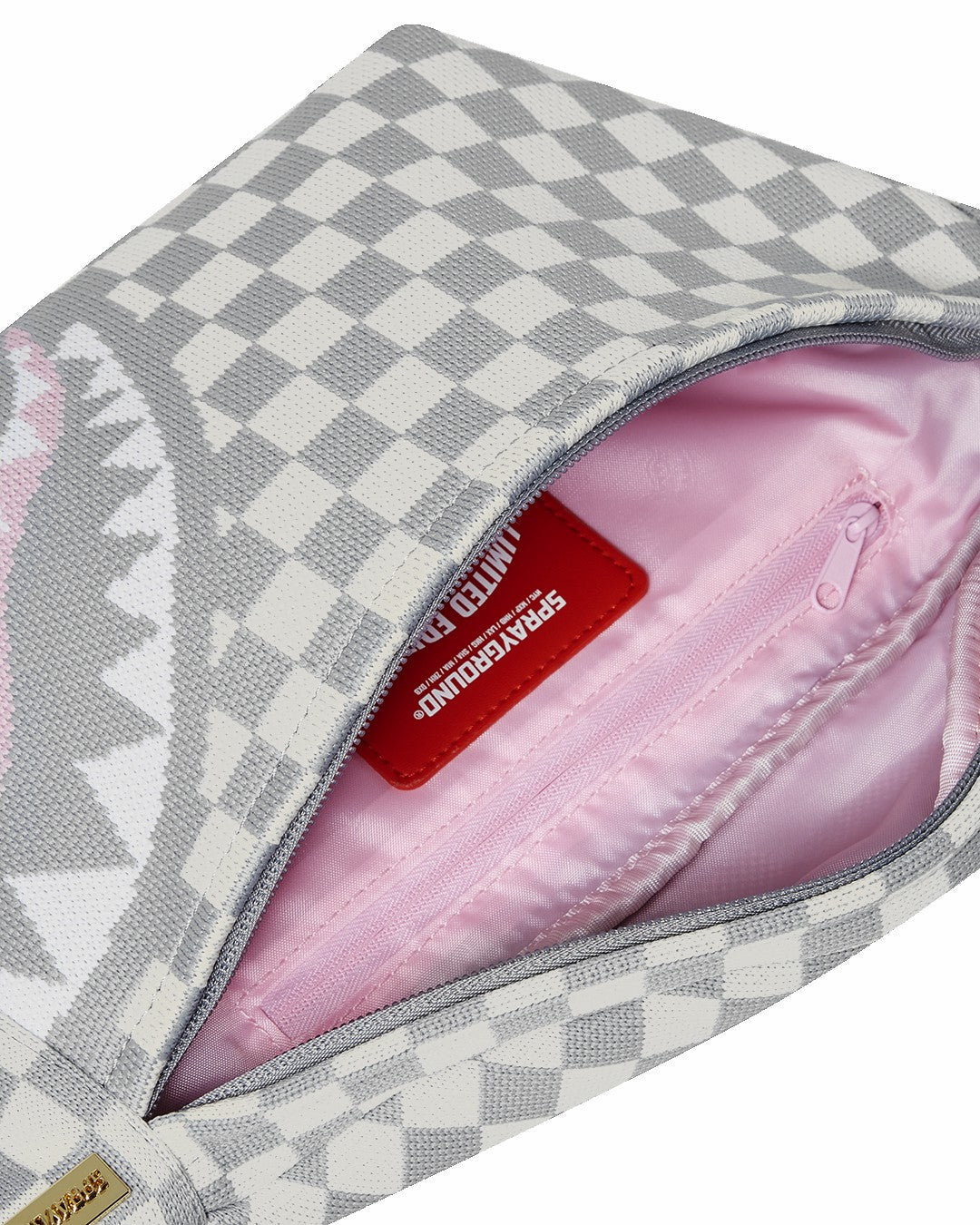 Sprayground KNIT SHARKS IN PARIS IN CREAM SAVVY CROSSBODY