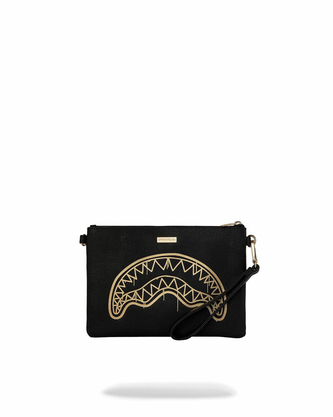 Sprayground GOLD FANG CROSSOVER CLUTCH