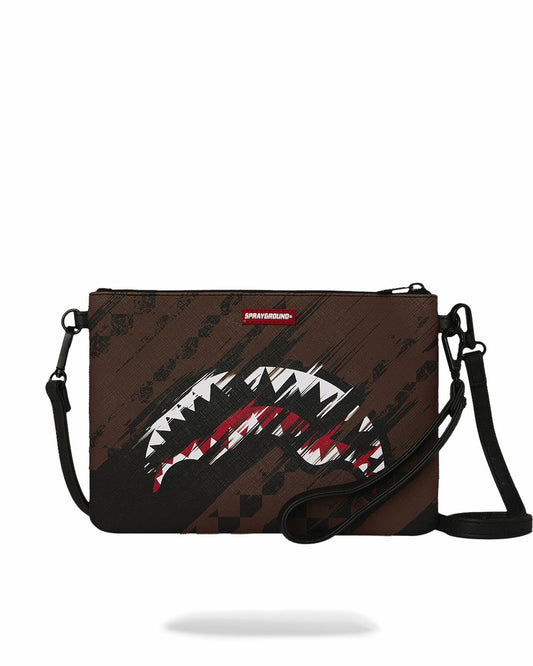 Sprayground SHARKS IN PARIS NIGHT DRIFT CROSSOVER CLUTCH