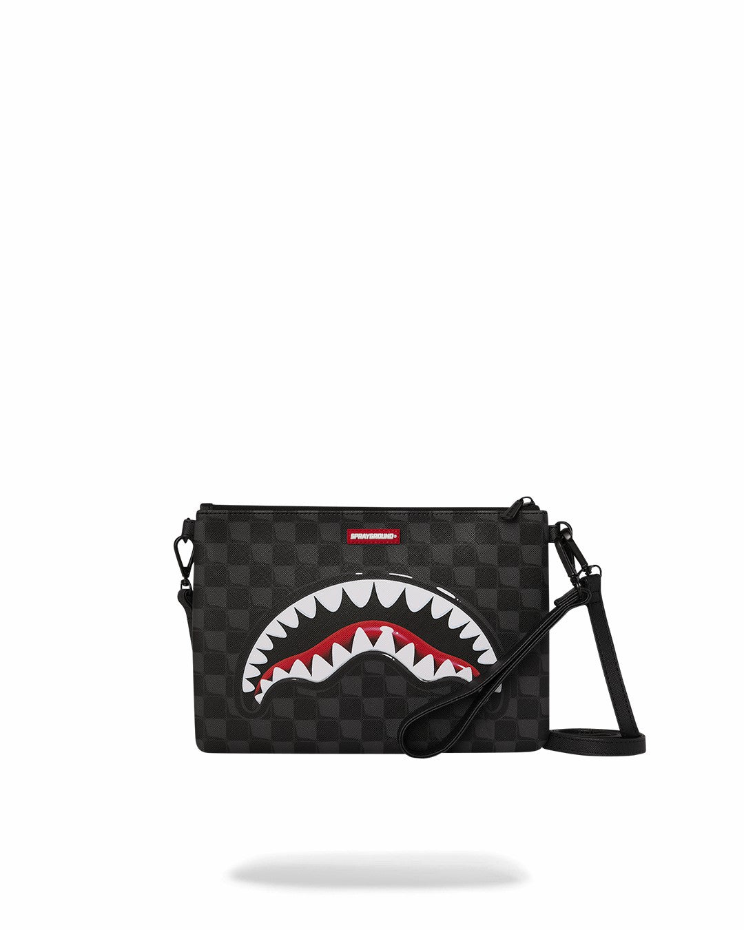 Sprayground SHARKS IN PARIS HYPER PUFF CROSSOVER CLUTCH