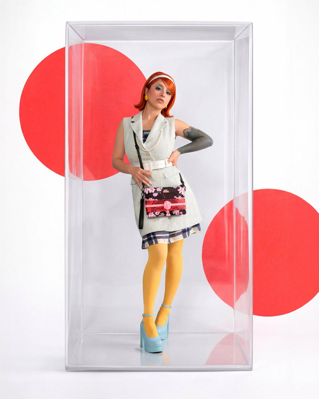 Sprayground OUKA KENRAN HAYUMI HOKAZANO OFFICIAL COLLAB CROSSOVER CLUTCH