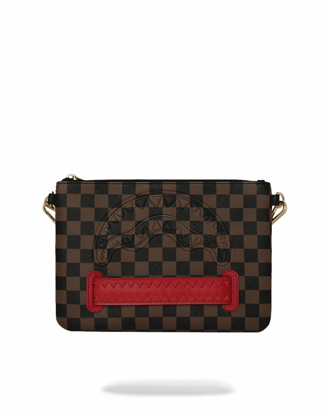 Sprayground KATANA CHECK BOSS CROSSOVER CLUTCH