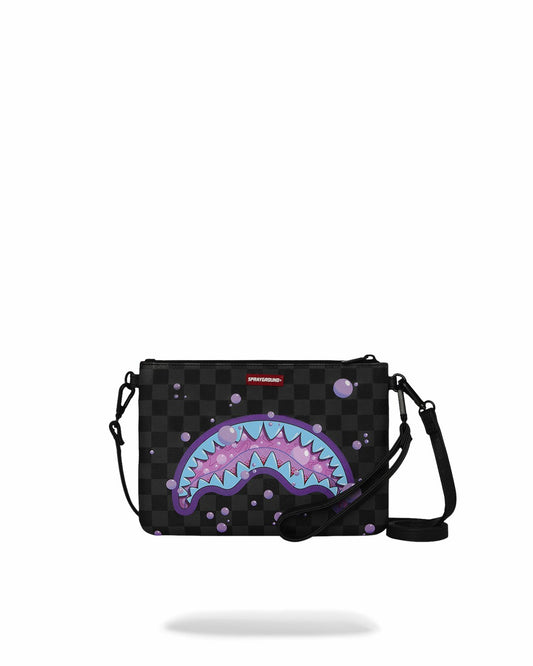 Sprayground PURPLE SLIME SHARK CROSSOVER CLUTCH