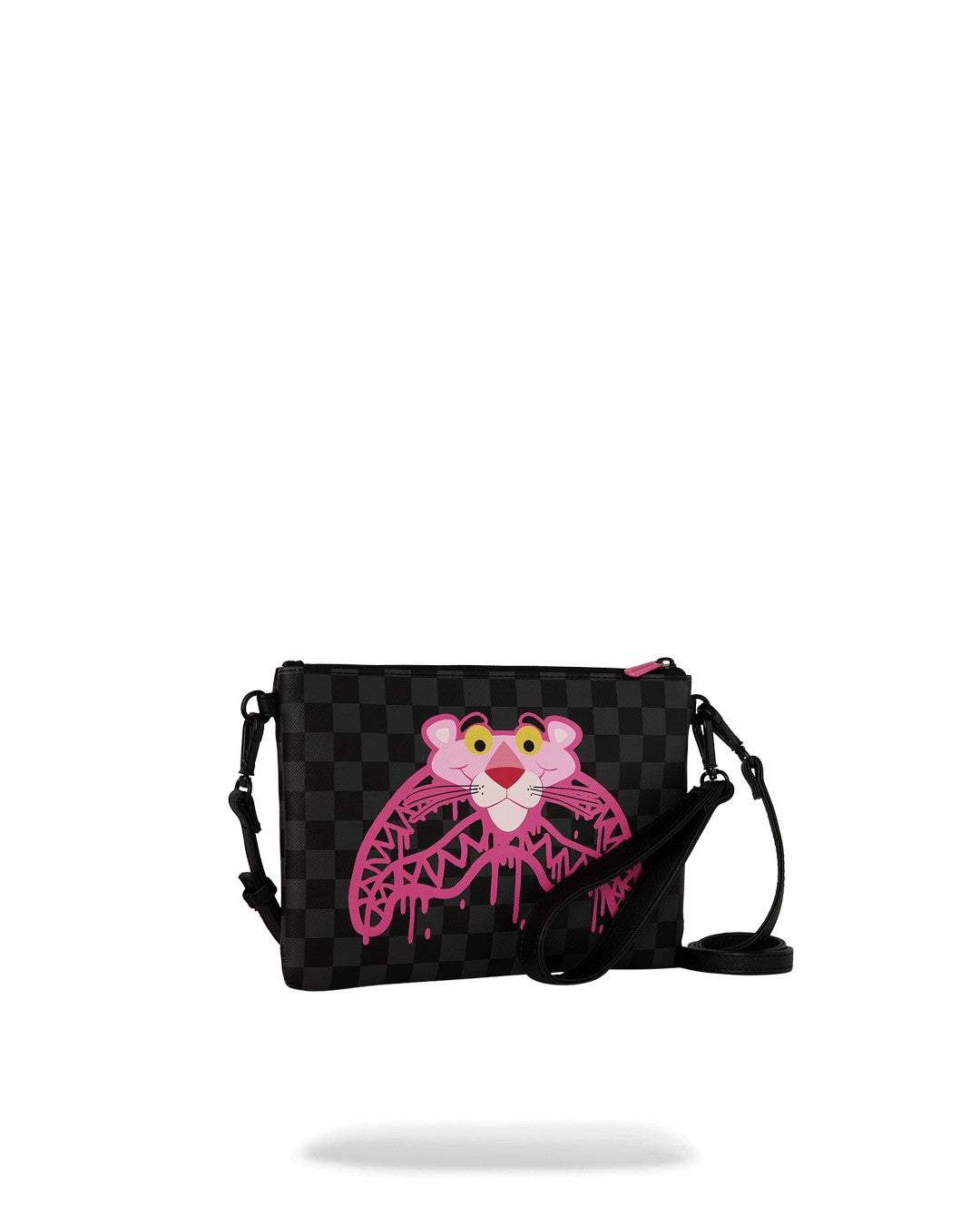 Sprayground PINK PANTHER DIAMOND SHARK CROSSOVER CLUTCH