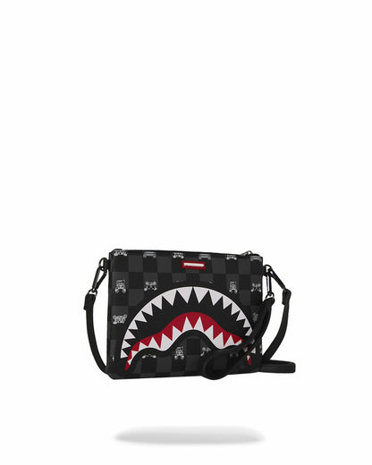 Sprayground SHARK MOB HIDEOUT CROSSOVER CLUTCH