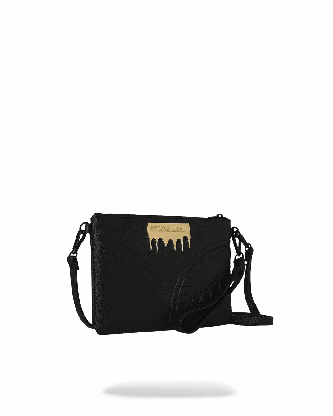Sprayground GOLD BRICK DRIP CROSSOVER CLUTCH
